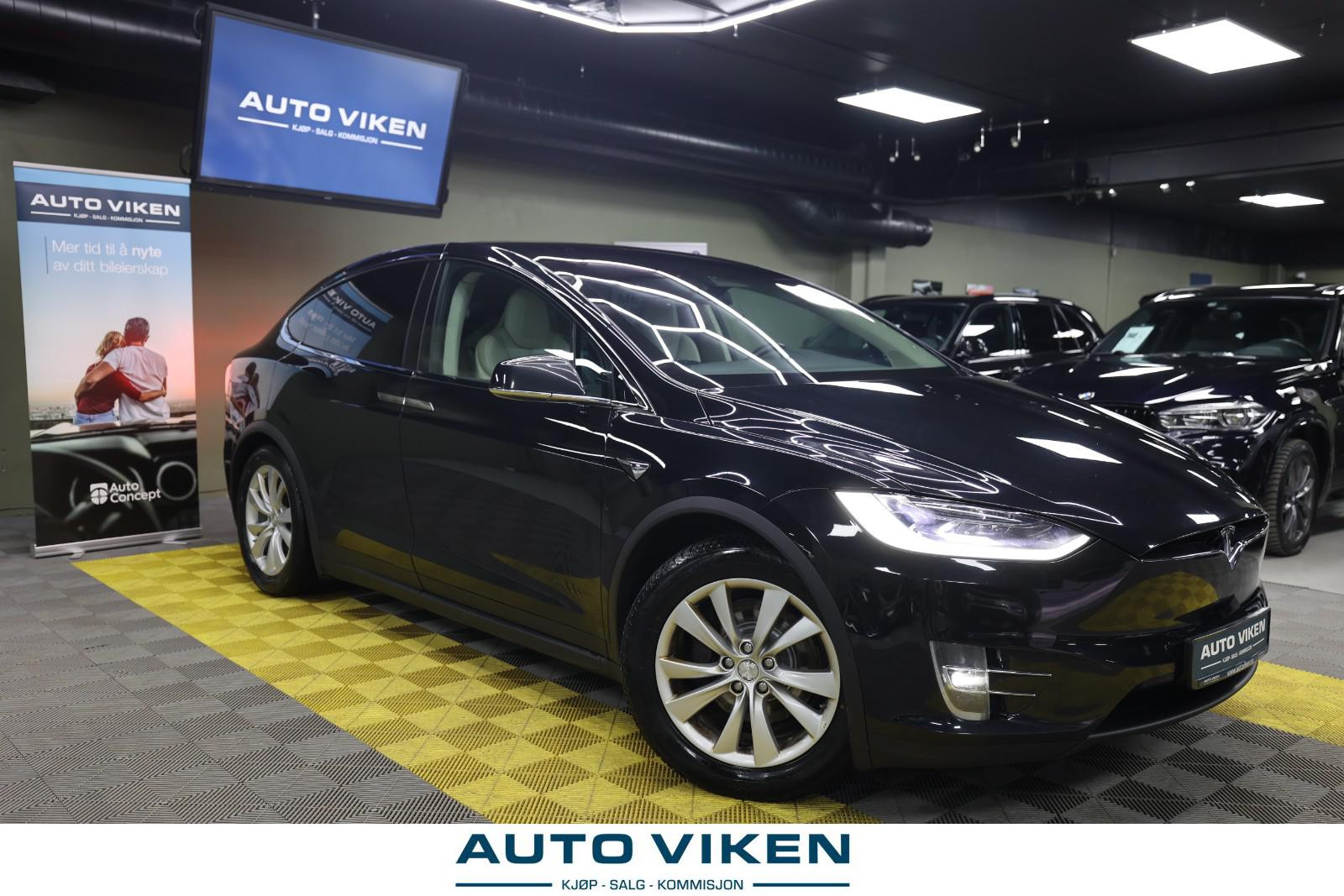 Tesla Model X 75D-525HK-417KM.R.V-4X4-6SETER-MCU2-CCS-A.P-LUFT-H.FEST