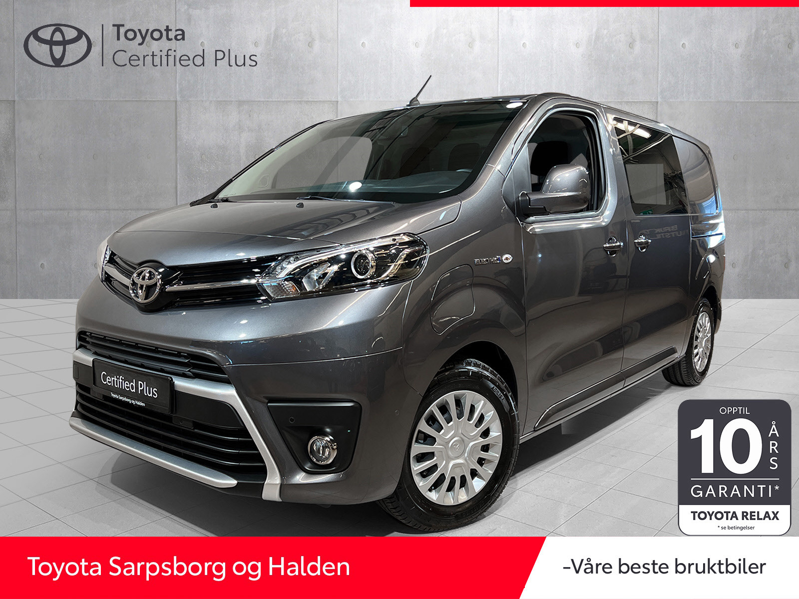 Toyota Proace Electric 75kWt Comfort L1H1 THB , BRUKTBILKAMPANJE,