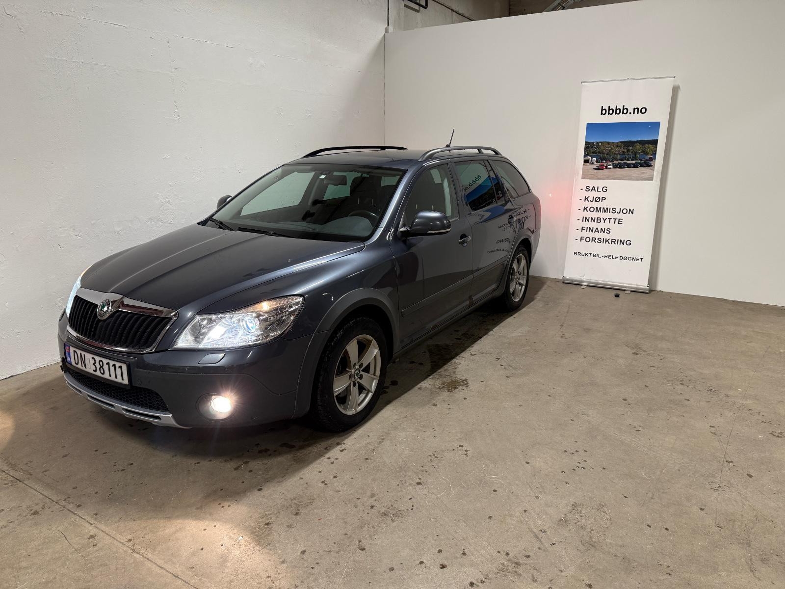 Skoda Octavia Scout 2,0TD.140HK.4WD.Navi.Cruise.Full hist.Lav km.Outlet.