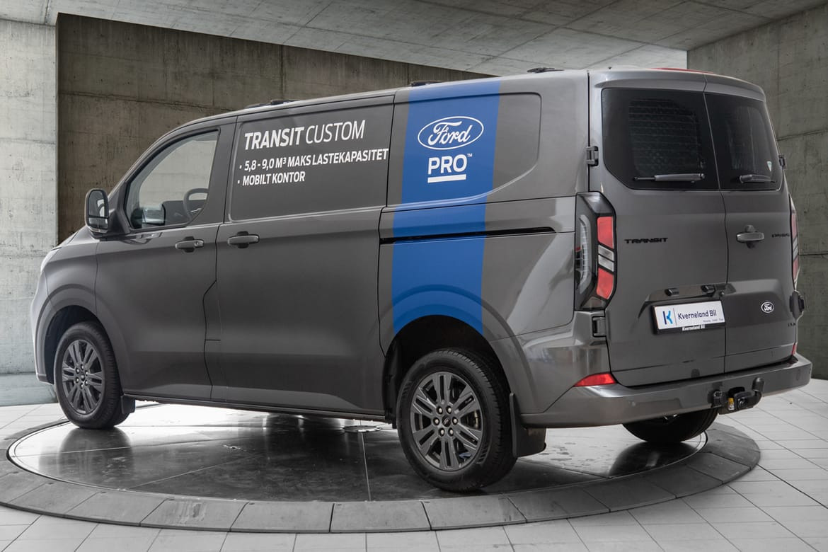 Ford Transit Custom Nye Ford Transit Custom 170hk. Limited AWD 2024mod 3