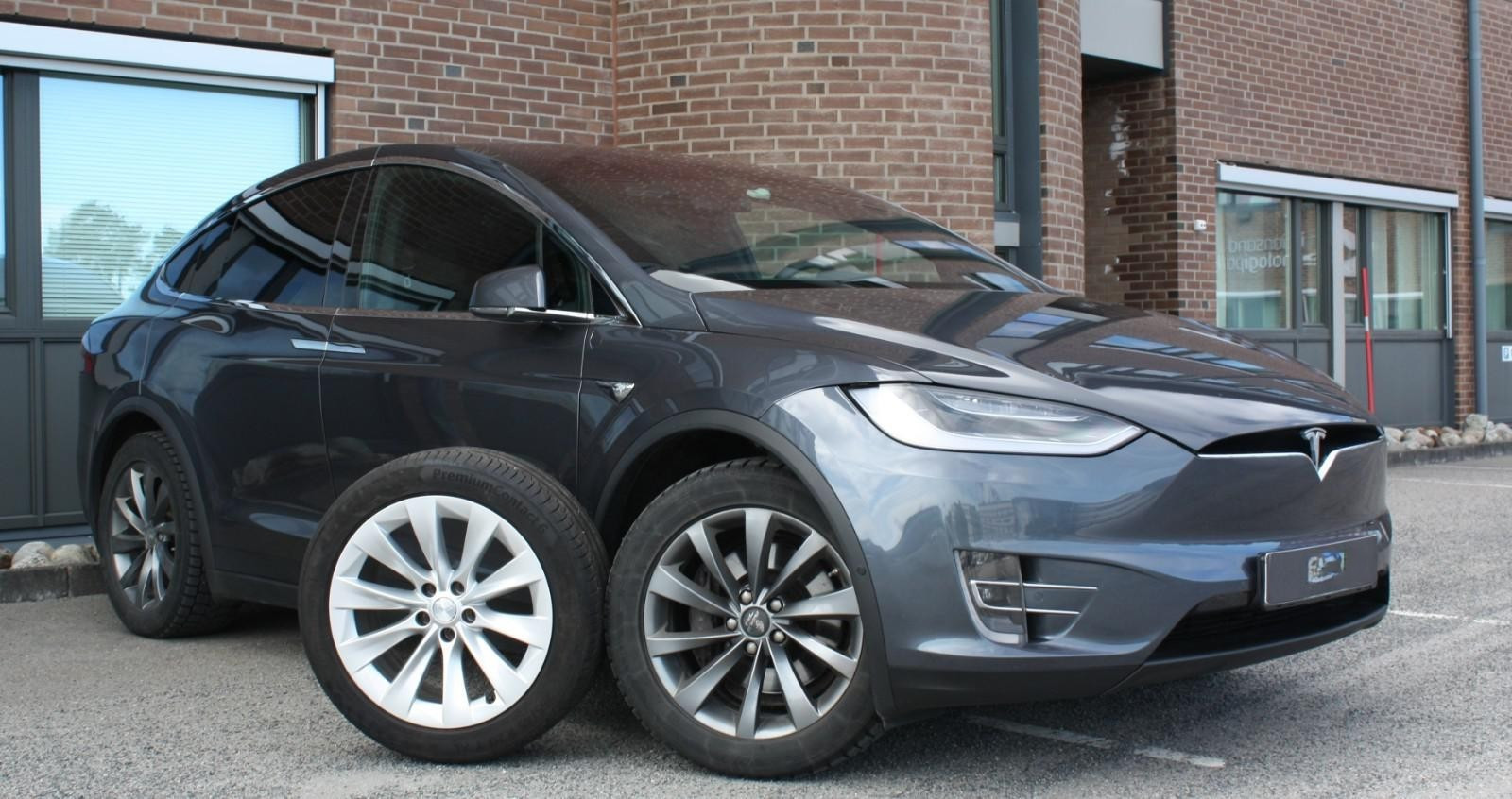 Tesla Model X MODEL X 193KW, MCU2, CCS, PREMIUM PAKKE, 4X4, 7-SETER