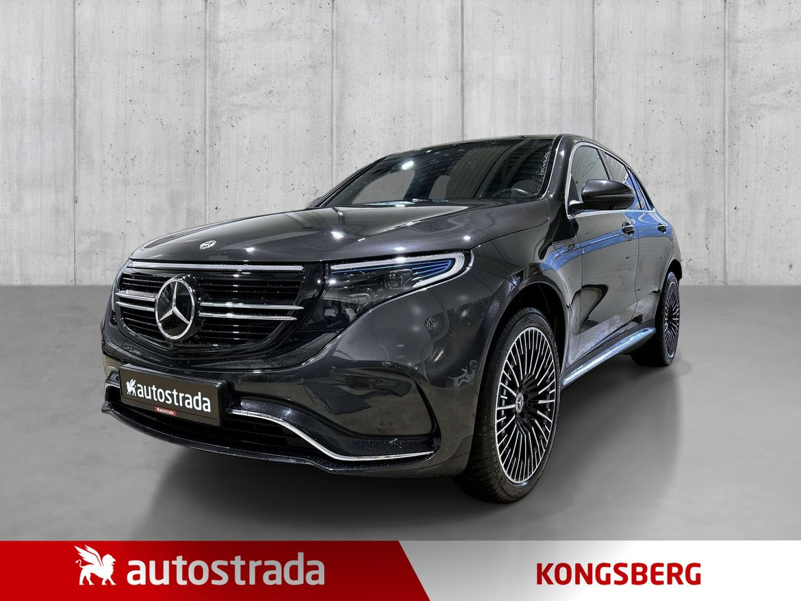 Mercedes-Benz EQC 400 4MATIC AMG/DISTR/KROK/MEM.PK/PARK PK/360 KAM/++ 2022, 80 700 km, kr 417 900,-