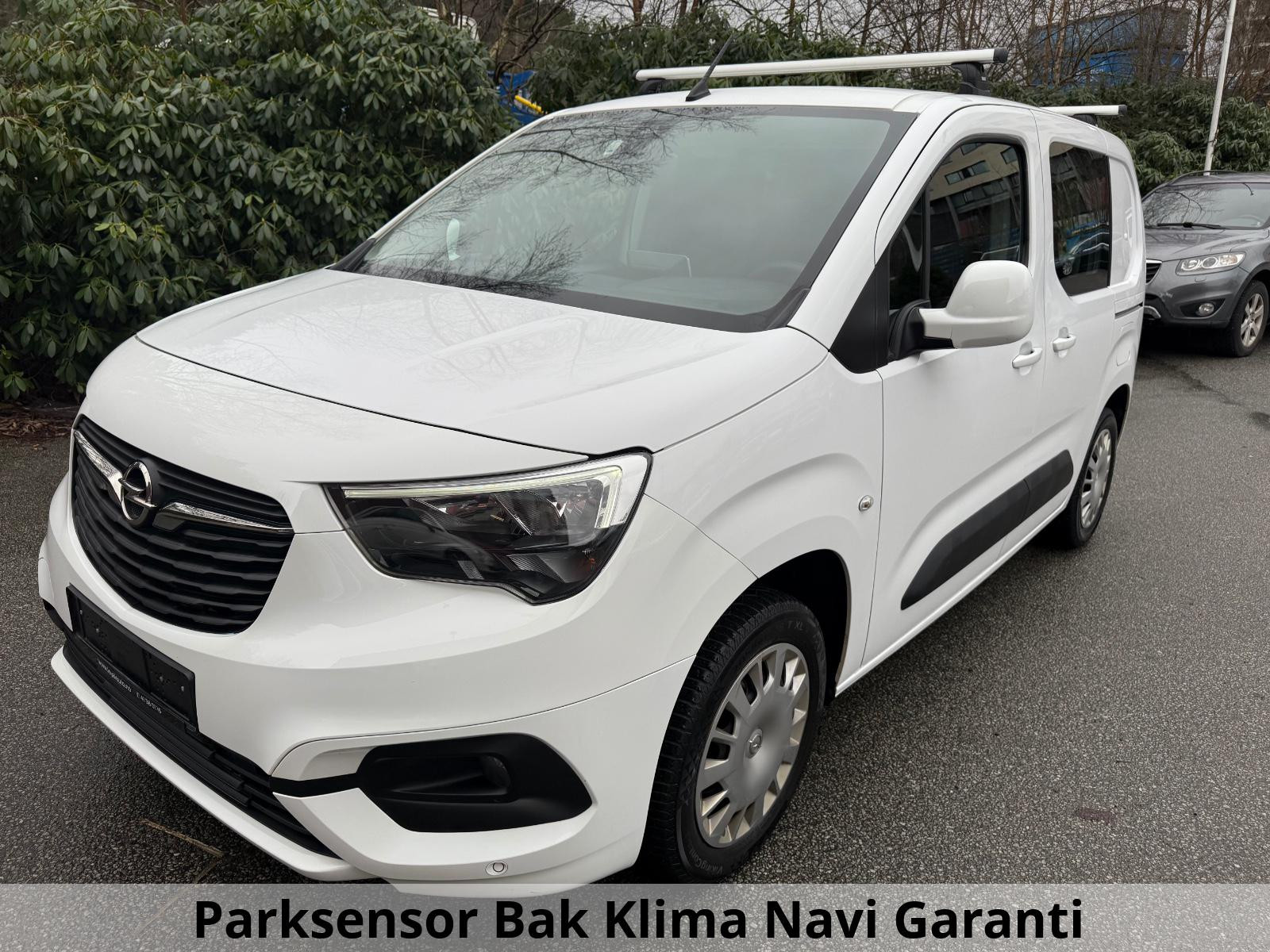 Opel Combo Elite1.5DT 102HK L1H1 Cruise 3seter 2-skyvedør DAB AUX
