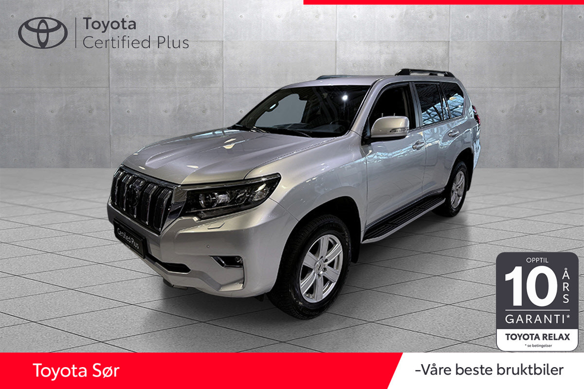 Toyota Land Cruiser 2,8 D-4D GX aut m/hengerfeste