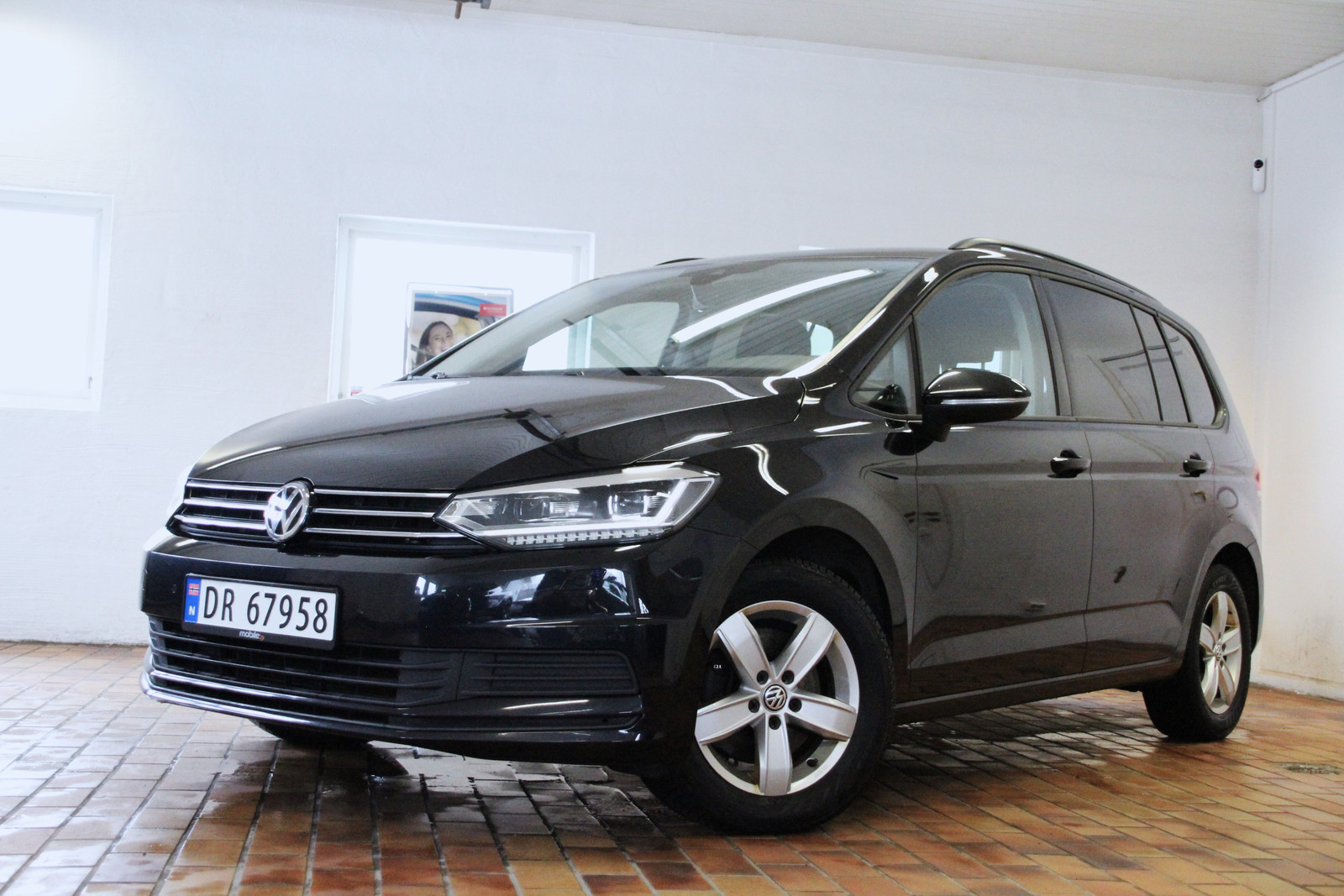 Volkswagen Touran TDI 115HK DSG BUSINESS 7-SETER+WEBASTO+KROK+ACC+NY EU