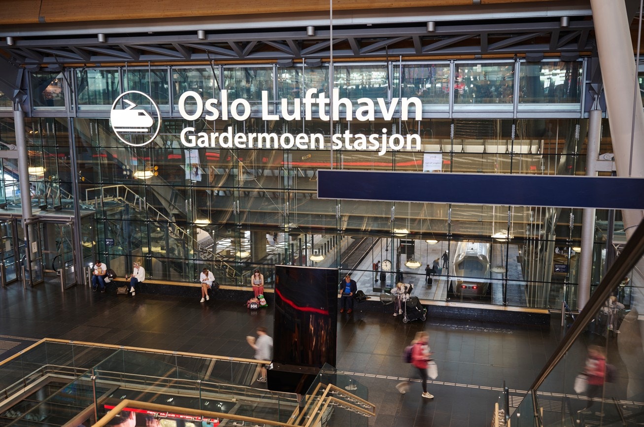 Kort vet til Oslo Lufthavn