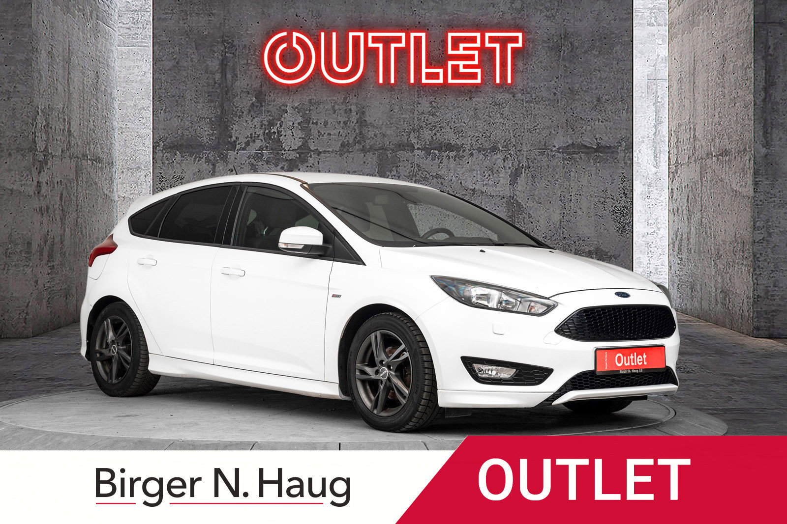Ford Focus 1,0 EcoBoost 125hk ST-Line |OUTLET|KLIMA|RATT+RUTEVARME