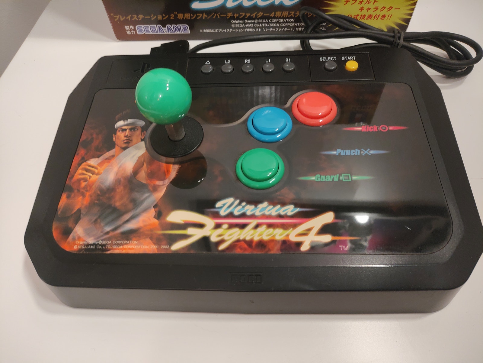 FIGHT STICK PS1 ps2 HORI joy controller Japan arcade playstation ps pad jp EUR 57,80 - FR