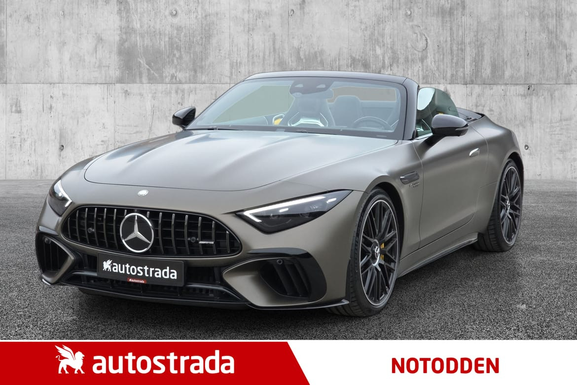 Mercedes-Benz SL Mercedes SL 63 AMG 4MATIC+ Rå luksus og brutal ytelse 2023, 11 500 km, kr 2 590 000,-