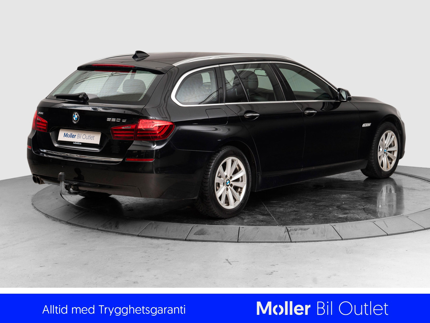 BMW 5-serie 520d xDrive Edition Touring 163hk aut Skinn / El.Seter 2