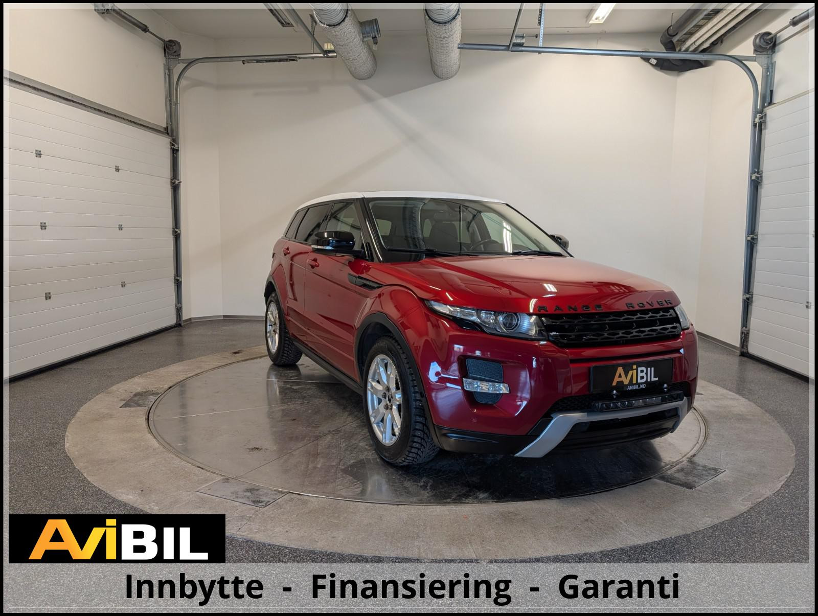 Land Rover Range Rover Evoque 2,2 150HK 4WD/Skinn/Krok/Soltak/Dynamic/Meridan/Ny EU