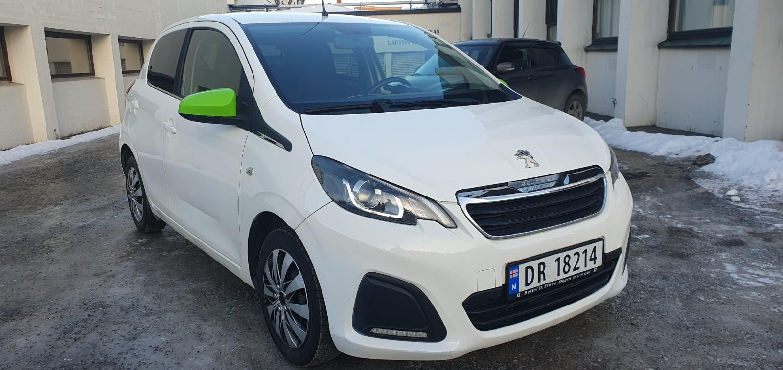 Peugeot 108 Bensin 69hk Service hist reg Des 2016 1 eier Helseforet