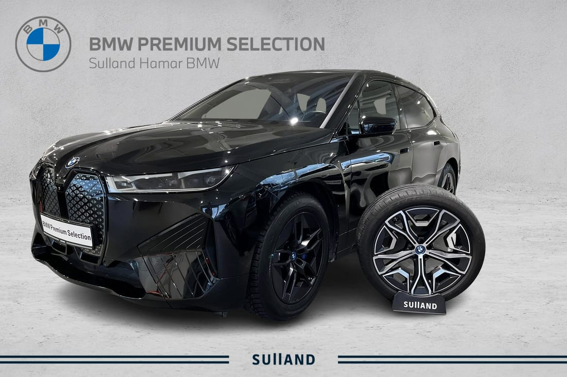 BMW iX xDrive 40 Fully Charged LASER PANO MASSASJE H.UP 22" KROK H/K