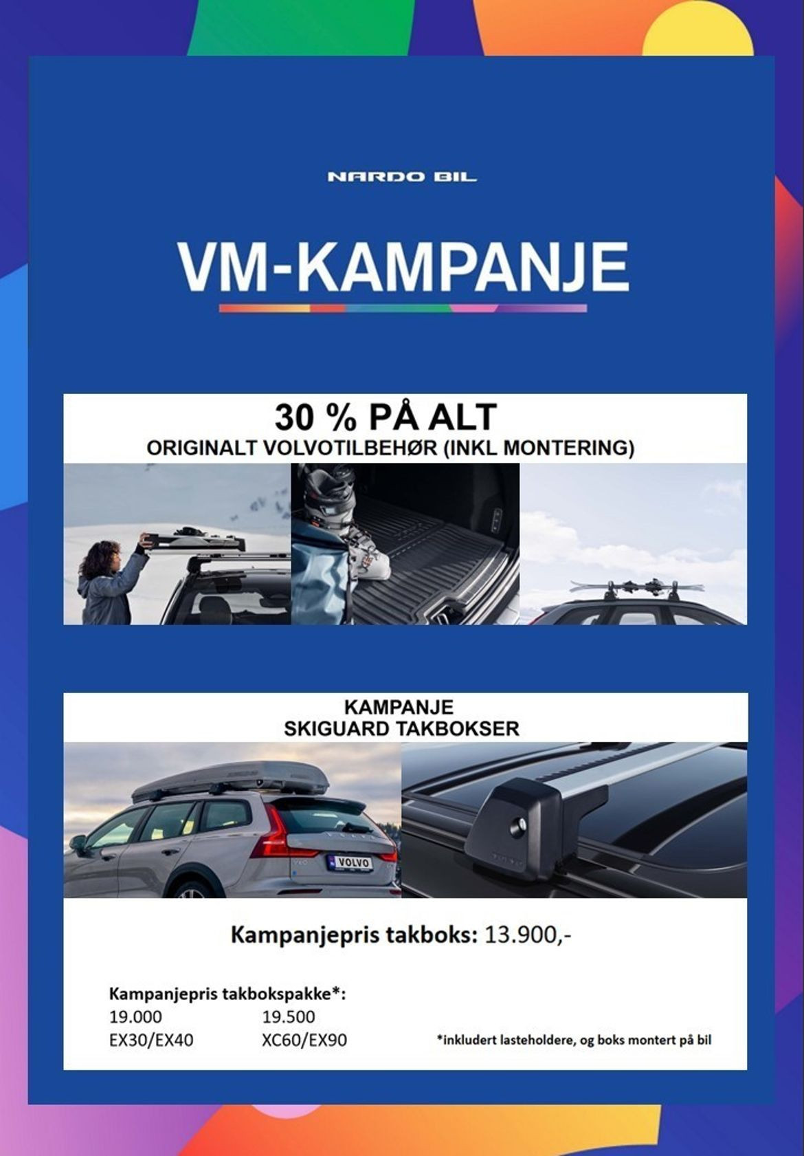 Volvo XC40 VM-KAMPANJE med GULLRENTE fra 2,99% 3