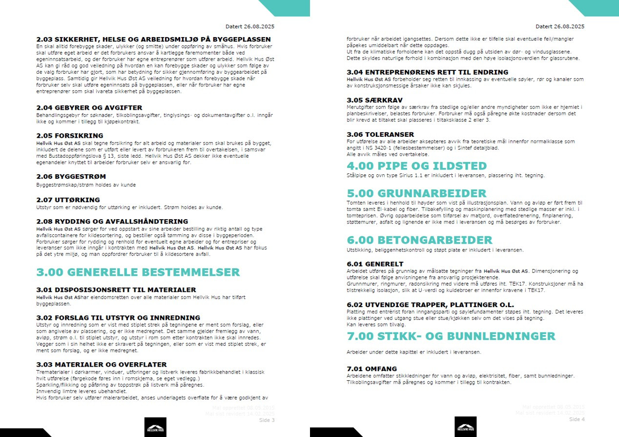 Leveransebeskrivelse- Side. 2