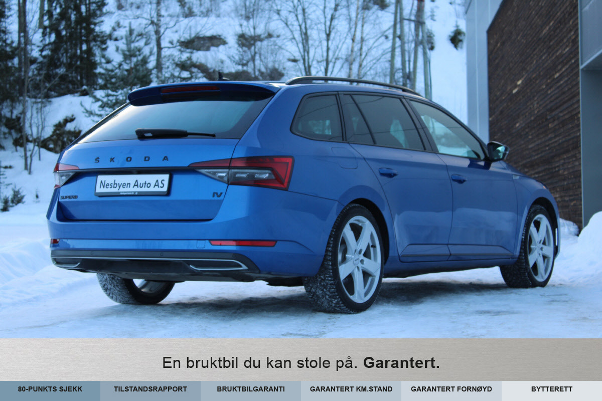 Skoda Superb 1,4 TSI 218hk iV Sportline Mye utstyr-Hjemmelevering ? 3
