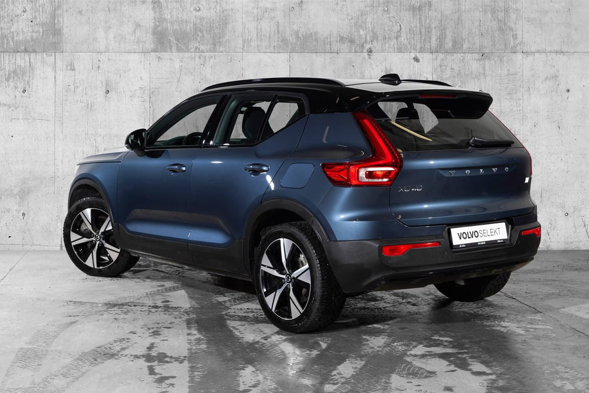 Volvo XC40 Recharge Twin Plus Google maps, Varmepumpe++ 2
