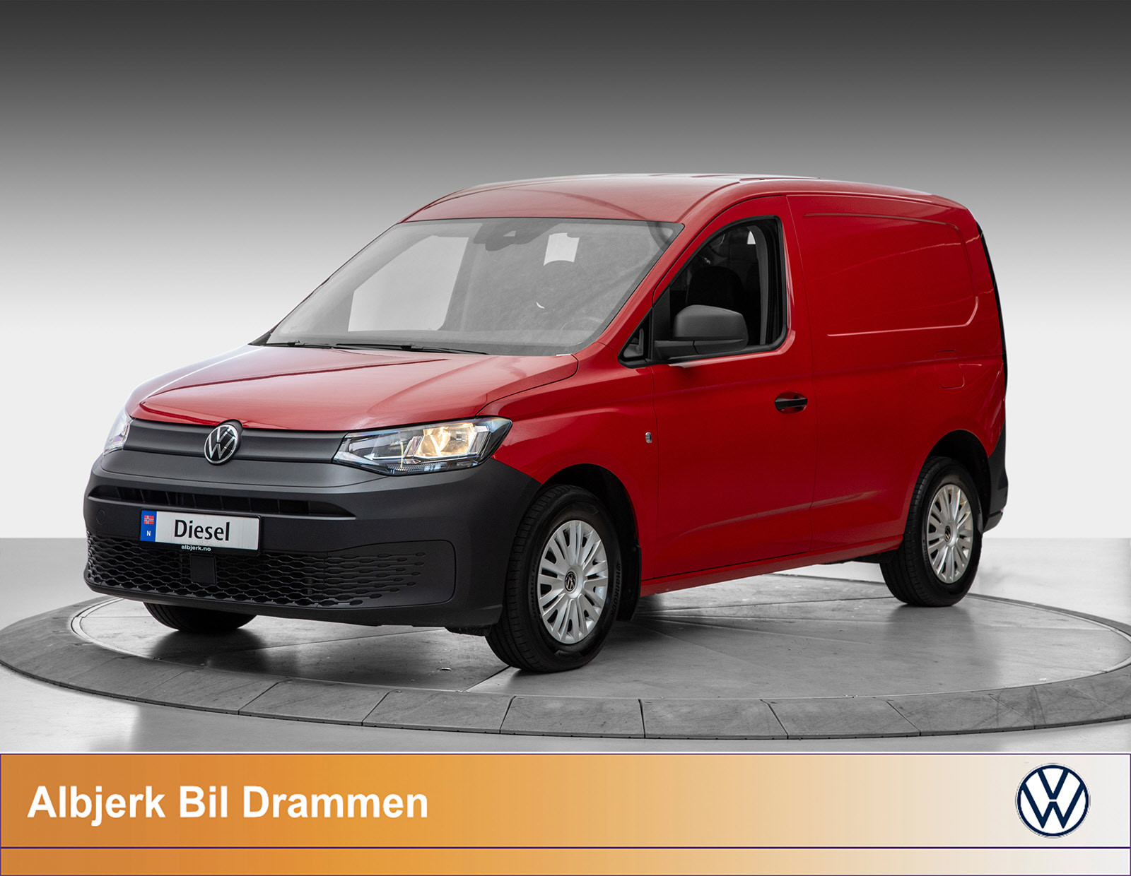Volkswagen Caddy Cargo 75hk Webasto H-feste Rkam Wurth-innredning Cruise