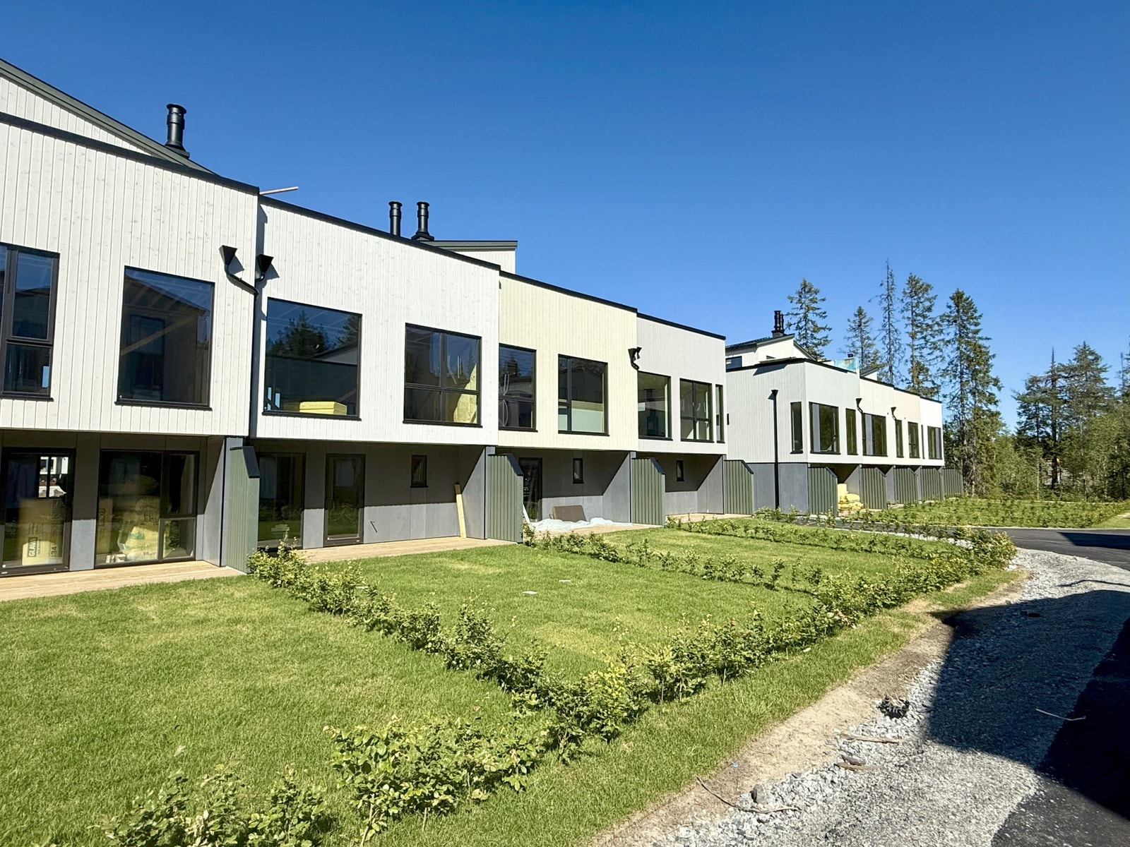 Bilde tatt fra rekkehus 43-46