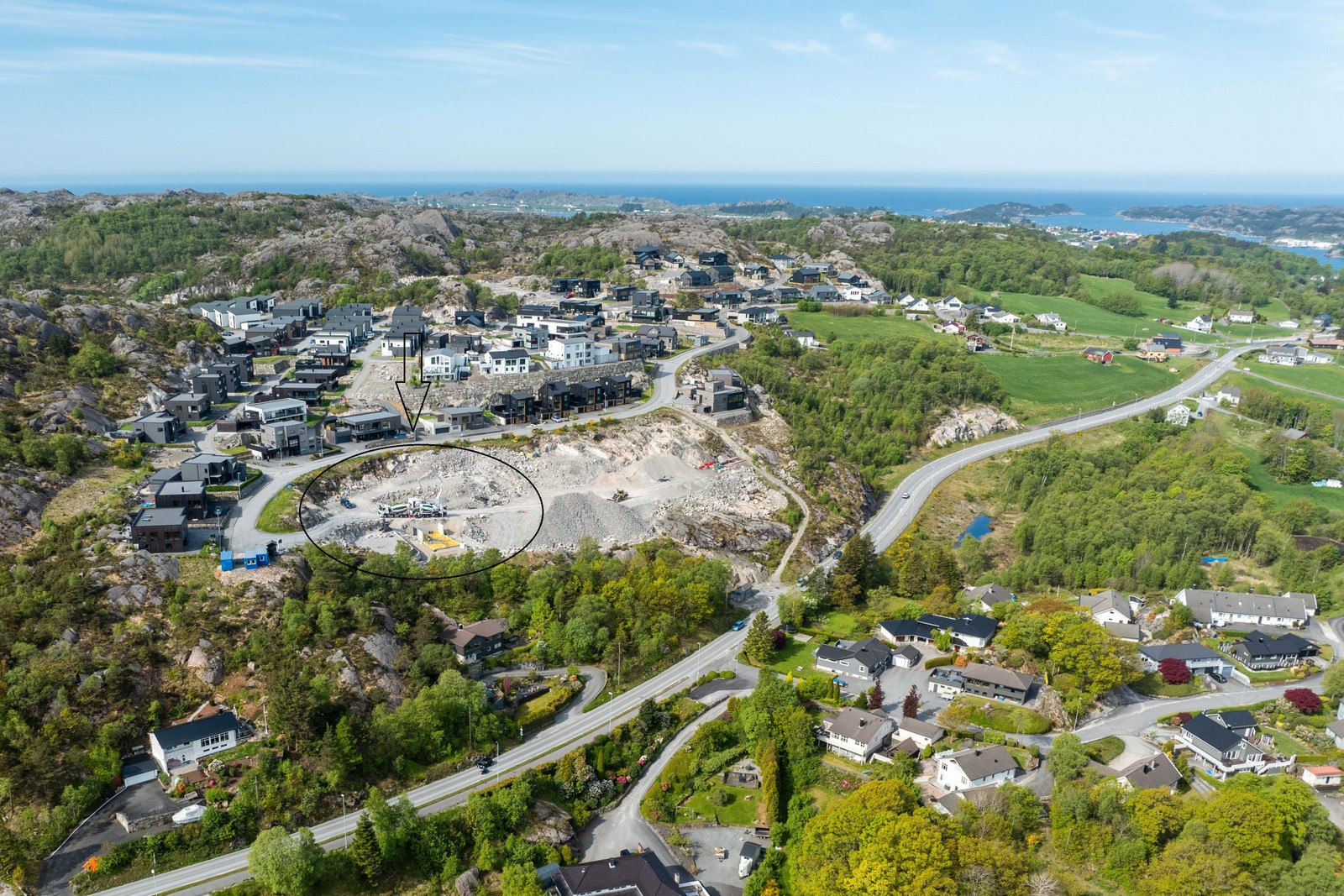 Vi er igang i feltet med å bygge Terrakottaveien 3