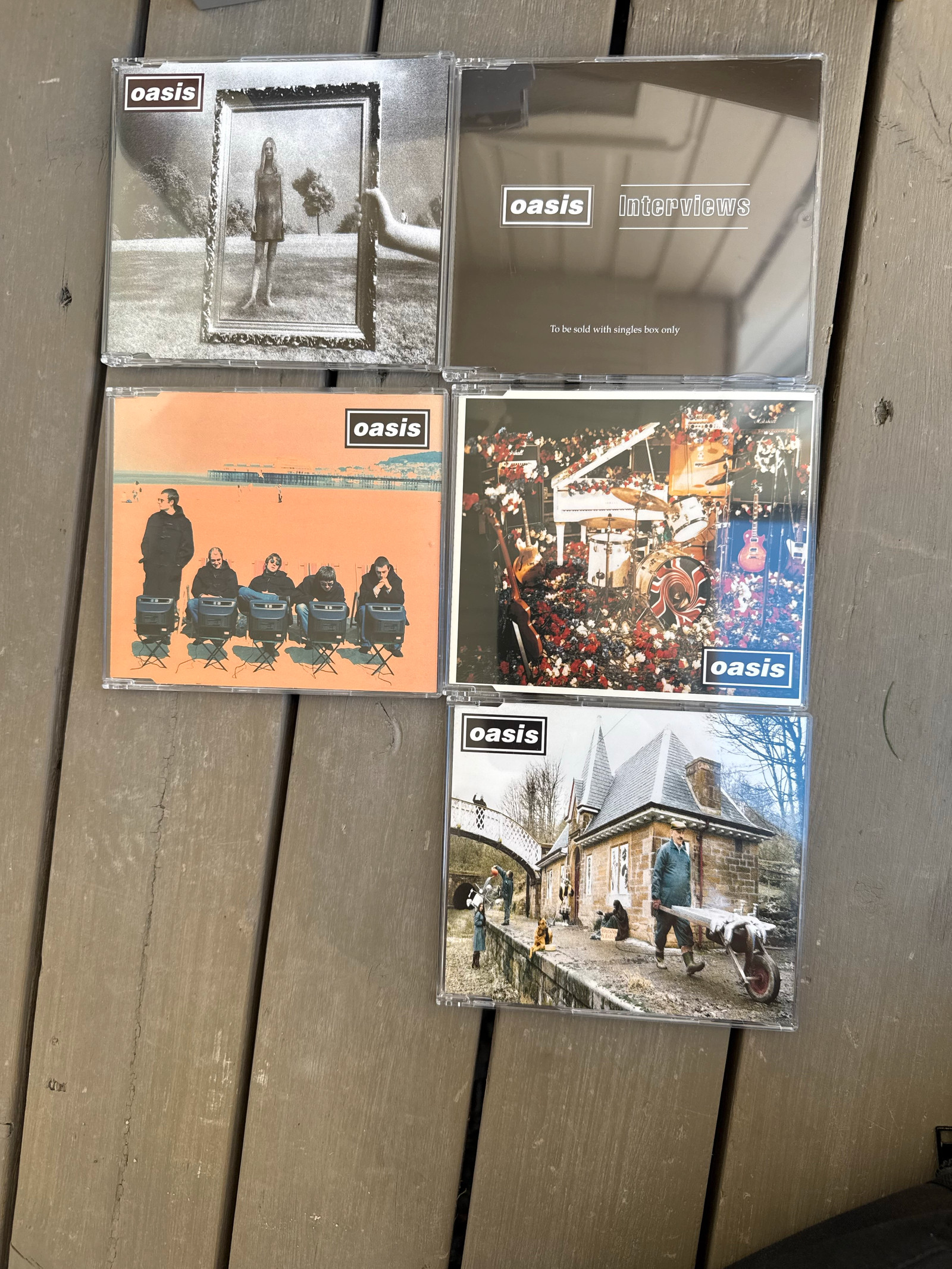Oasis CD-singel bokser 2x5 CD'er | FINN-torget