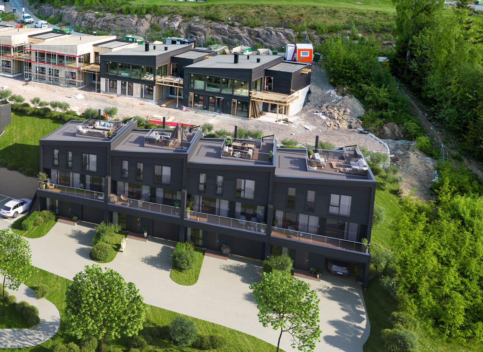 Townhouse 4 i rekke