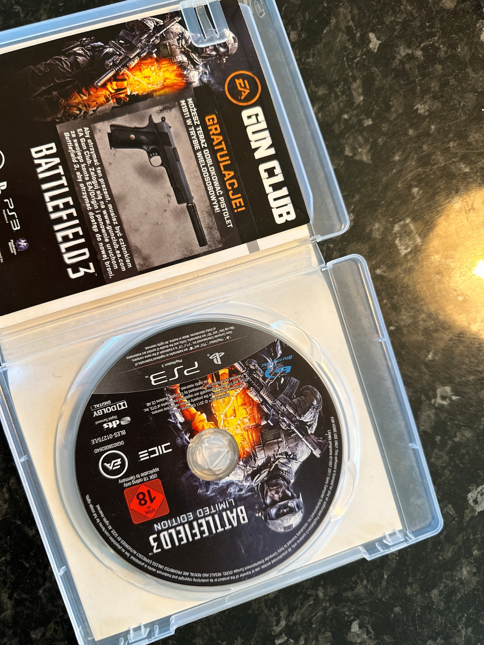 Jeu Battlefield 3 Limited Edition - Version PS3 Complète - Très Bon état - PEGI 16