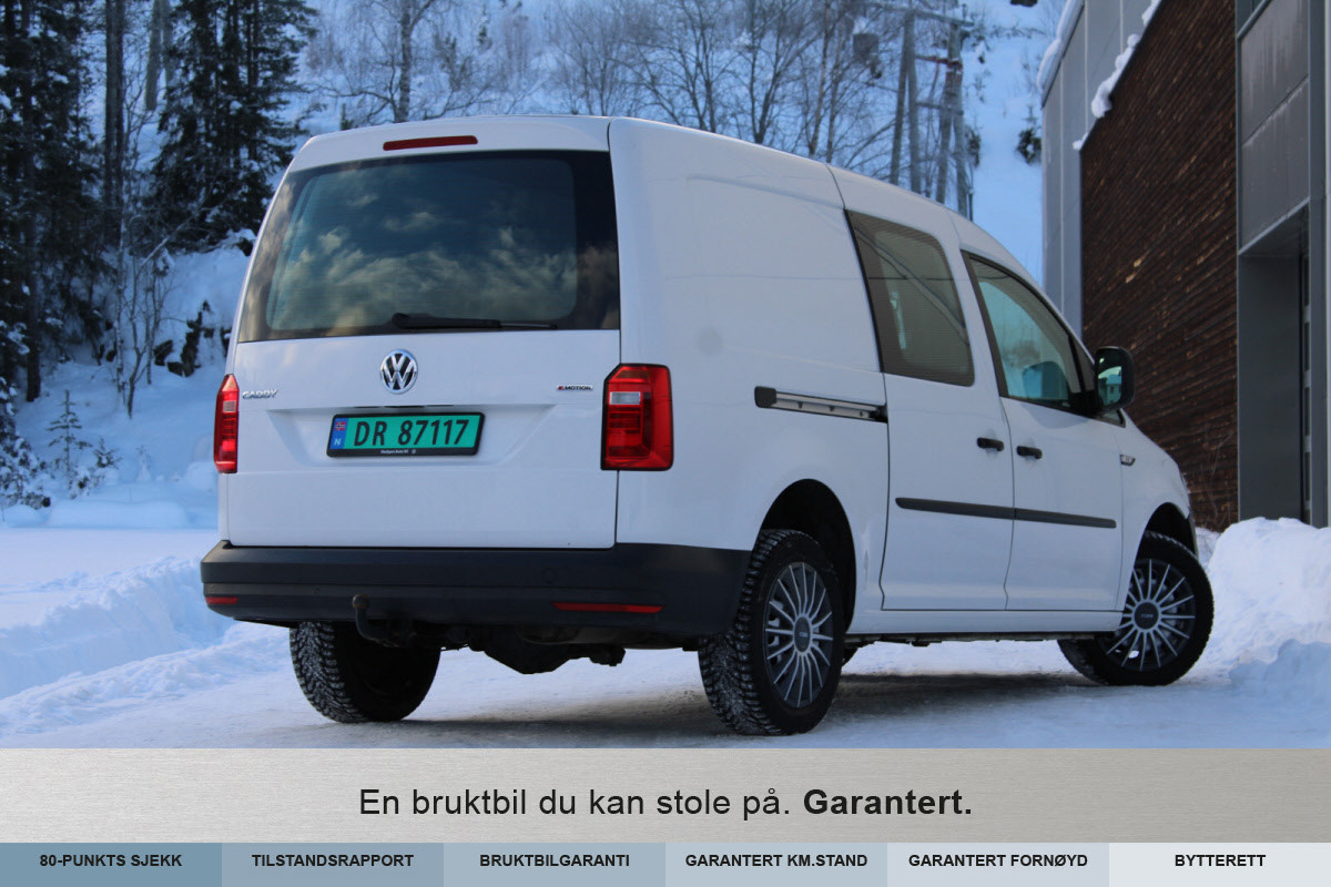 Volkswagen Caddy Maxi 122 tdi 4m Hjemlevering? Acc, Fj. Web, Krok, ++ 2