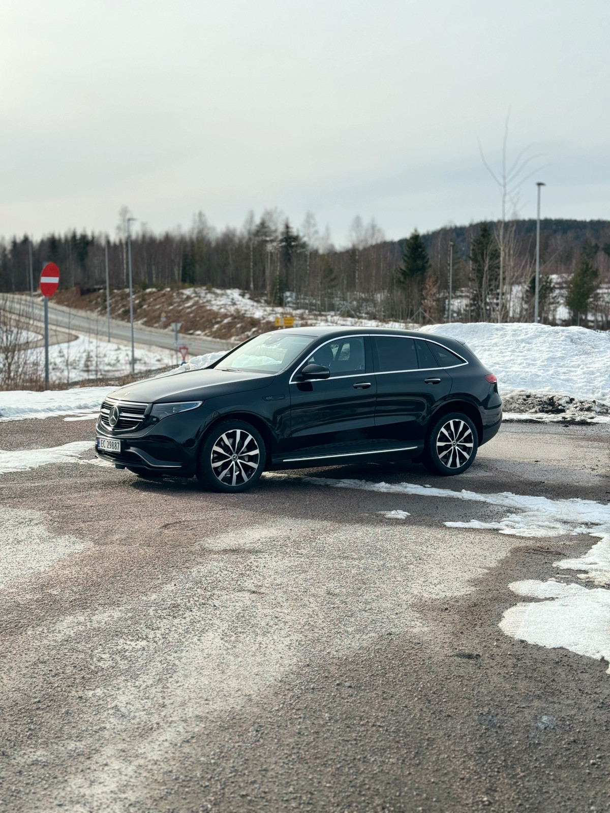 Mercedes-Benz EQC 4MATIC  KROK AMG DISTRONIC ACC 360 KAMERA  NORSK BIL + 2