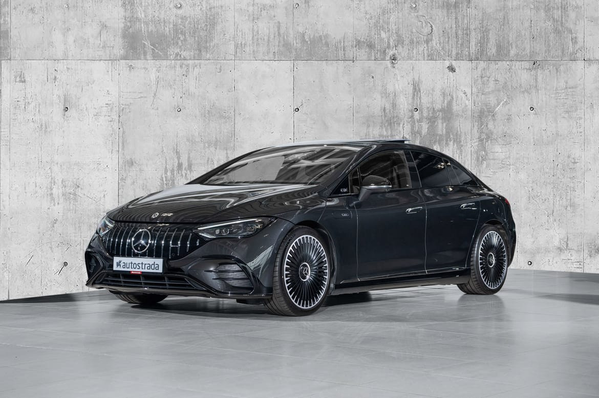 Mercedes-Benz EQE AMG 43 4MATIC ACC/BURMESTER/BAKHJULSSTYRING/SE UTSTYR! 2023, 30 900 km, kr 629 000,-