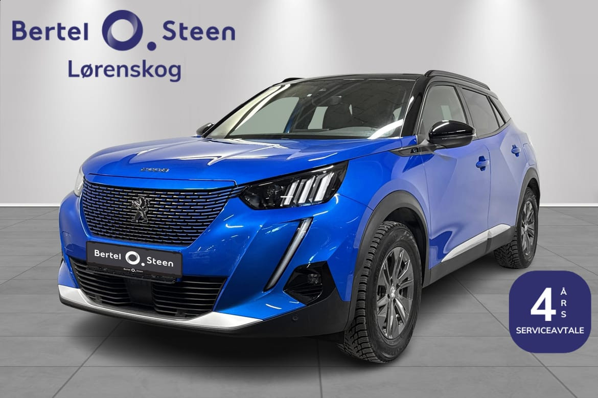 Peugeot e-2008 GT 136hk/LED/delskinn/ 4ÅRS SERVICEAVTALE INKL