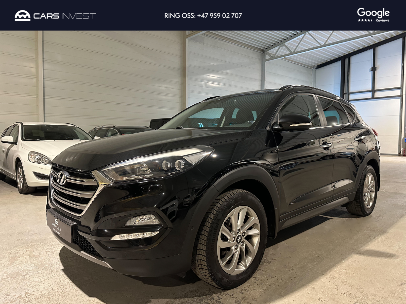 Hyundai Tucson 136hk 4x4 Teknikk Skinn|Ryggekamera|Krok|Ny Eu !