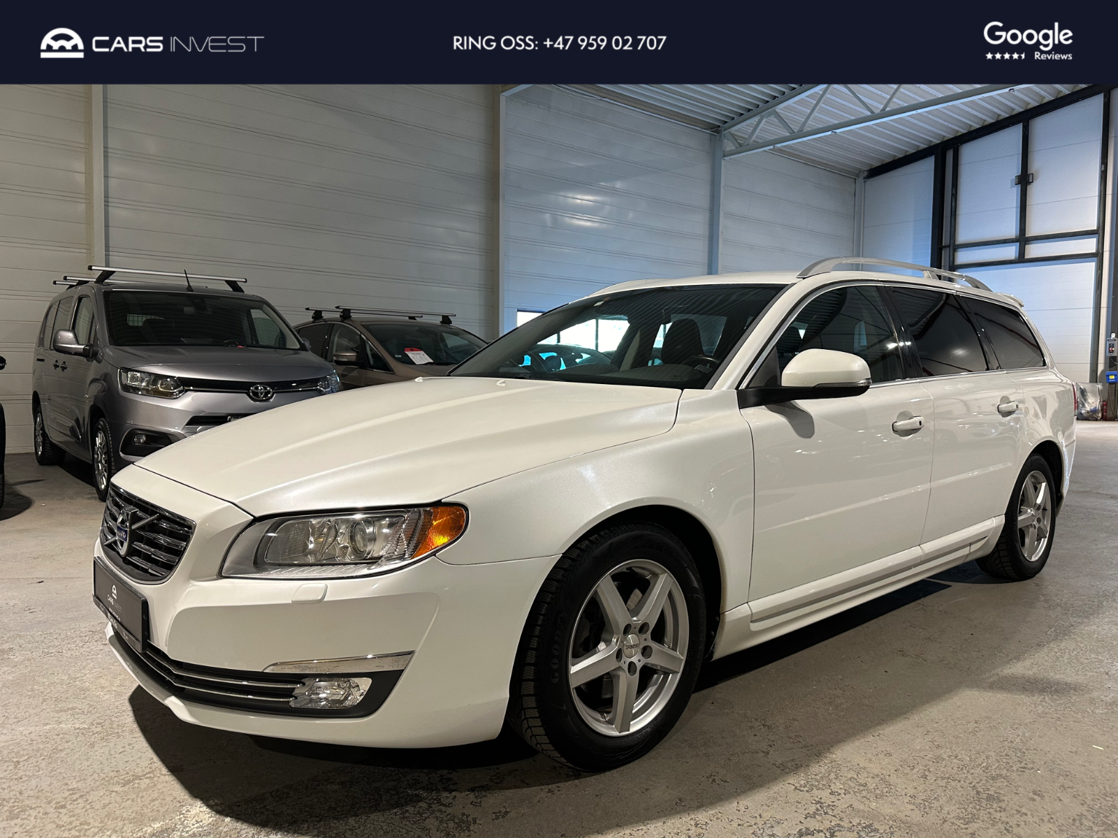Volvo V70 Summum Skinn|Krok|Webasto|Navi|Ukestilbud !