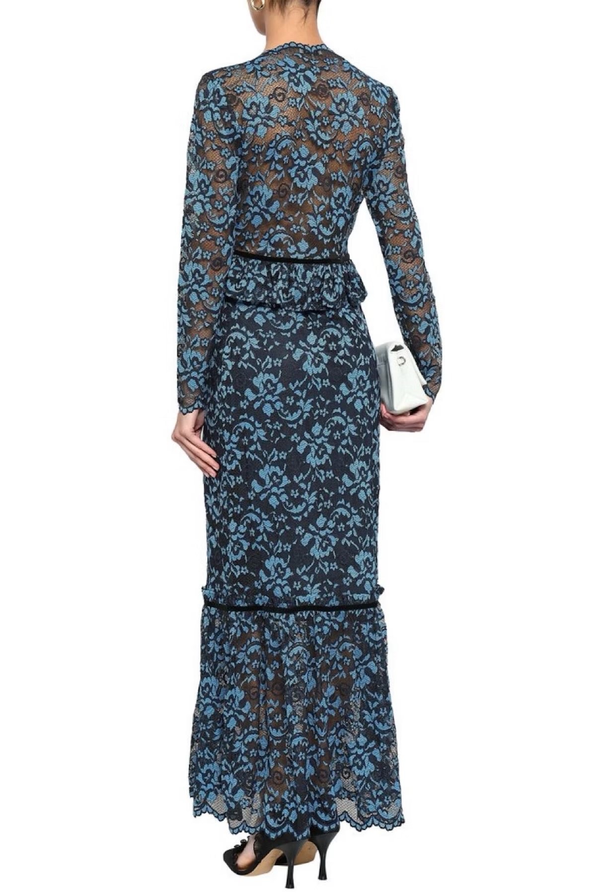 GANNI - Flynn Lace Maxi Dress | FINN-torget