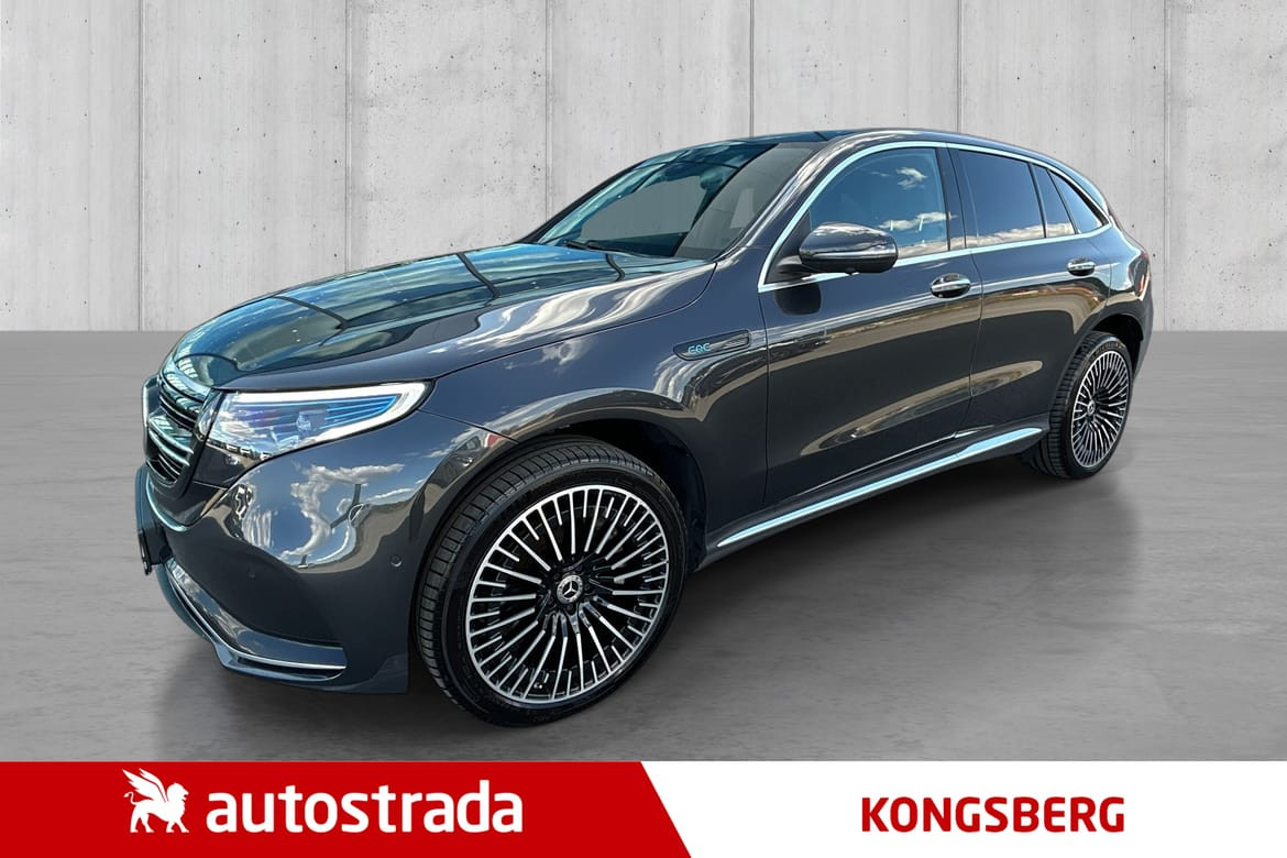 Mercedes-Benz EQC 400 4MATIC AMG/DISTR/KROK/MEM.PK/PARK PK/360 KAM/++ 2022, 80 700 km, kr 408 900,-