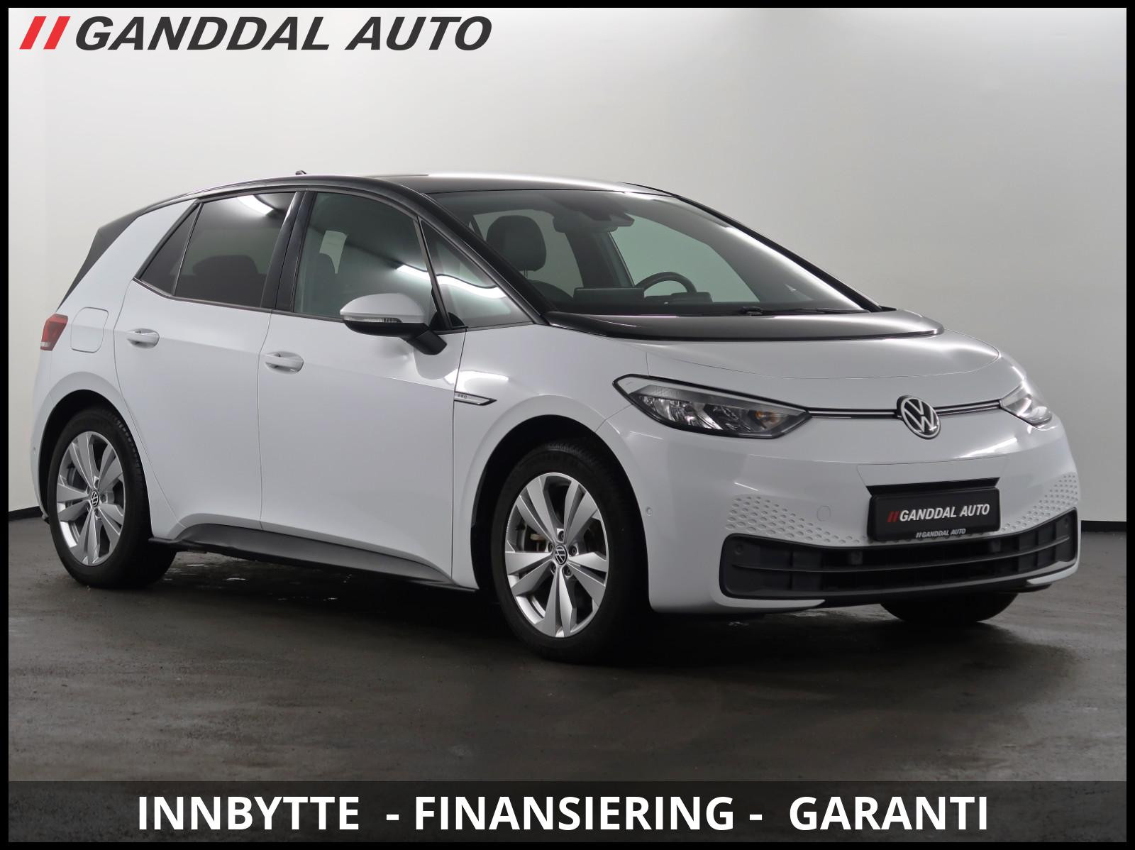 Volkswagen ID.3 PRO 422WLTP 204HK/KAMERA/KEYLESS/ACC/LED/OPV.RATT/NAVI+