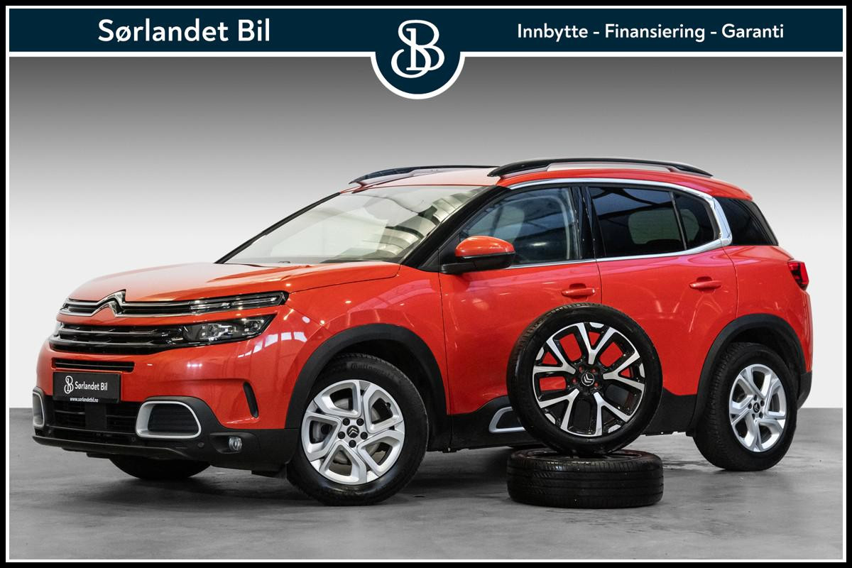 Citroen C5 Aircross 1.6 181HK / SHINE-UTGAVE / SKINN / KAMERA / NY SERVICE