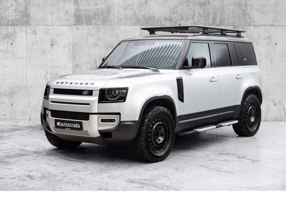 Land Rover Defender P400e PHEV|5-seter|Luft.fj|Skinn|360|Pano 2022, 44 500 km, kr 1 099 000,-
