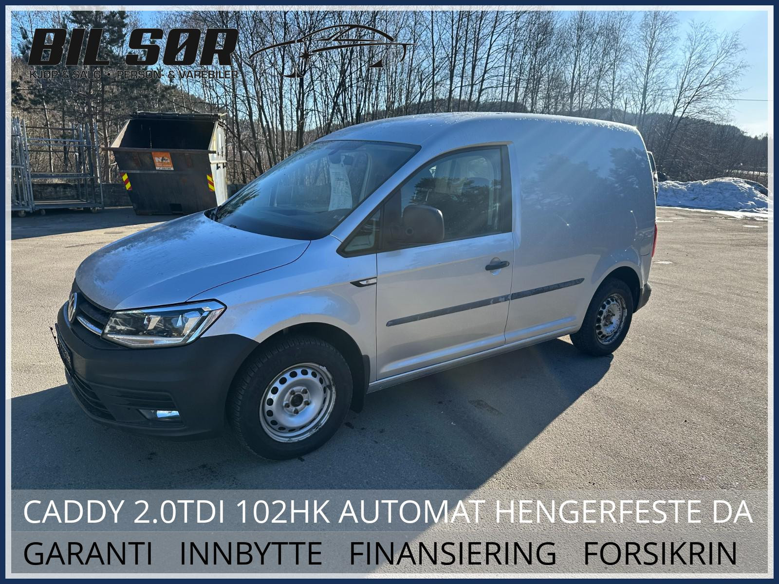 Volkswagen Caddy CADDY 2.0TDI 102HK AUTOMAT HENGERFESTE DAB++++
