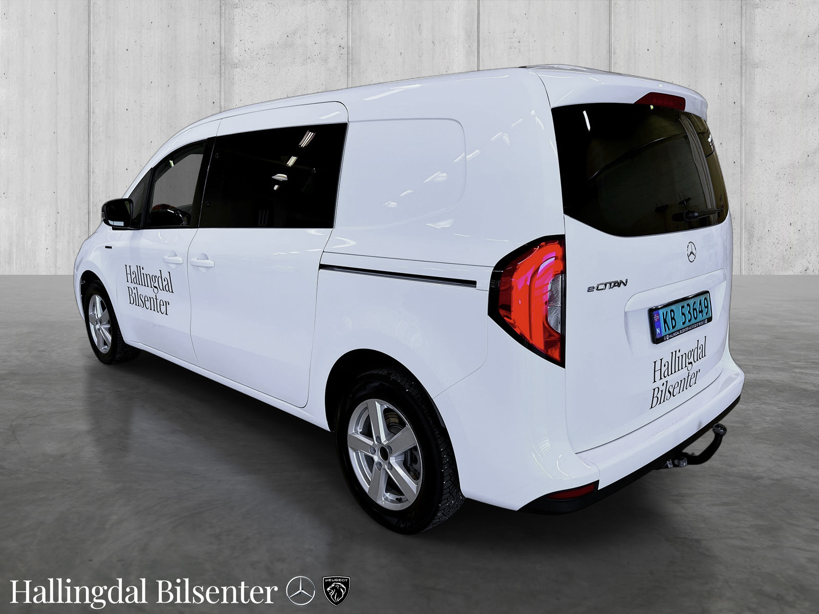 Mercedes-Benz eCitan 90kW Lang Pro LED, CarPlay, Hengerfeste 1200kg "Som ny" 3