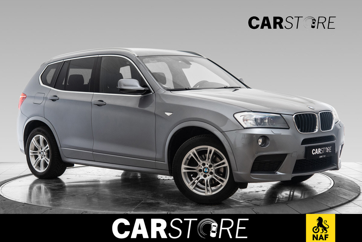 BMW X3 xDrive20d aut. M-Sport R.kamera/Cruise/NaviPro/DAB/HiFi