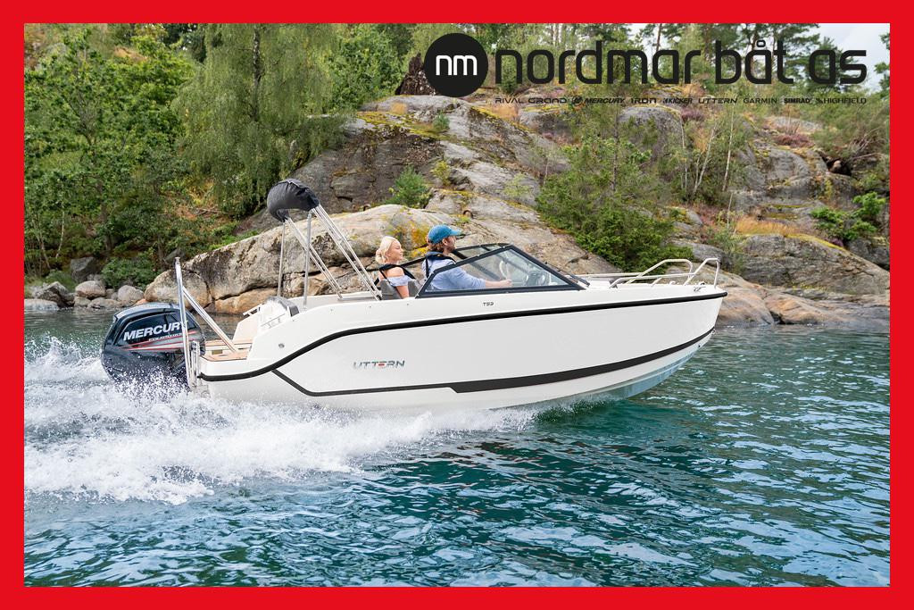 Bilde av 'Uttern T53 Premium White 2025 - 115HK Mercury 4-stroke EFI - KAMPANJE - TA KONTA'