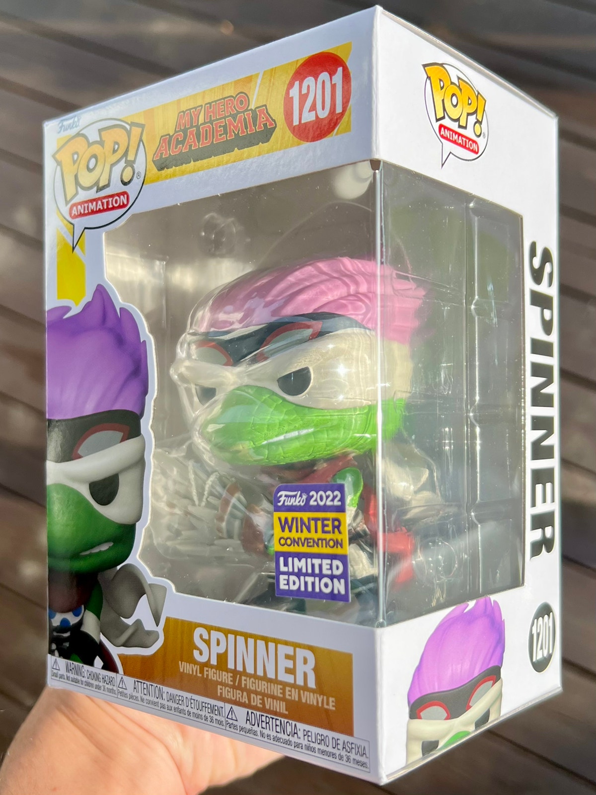 Funko Pop! My Hero Academia - Spinner (Édition Limitée Convention) - Figurine Vinyle ~9,5 Cm