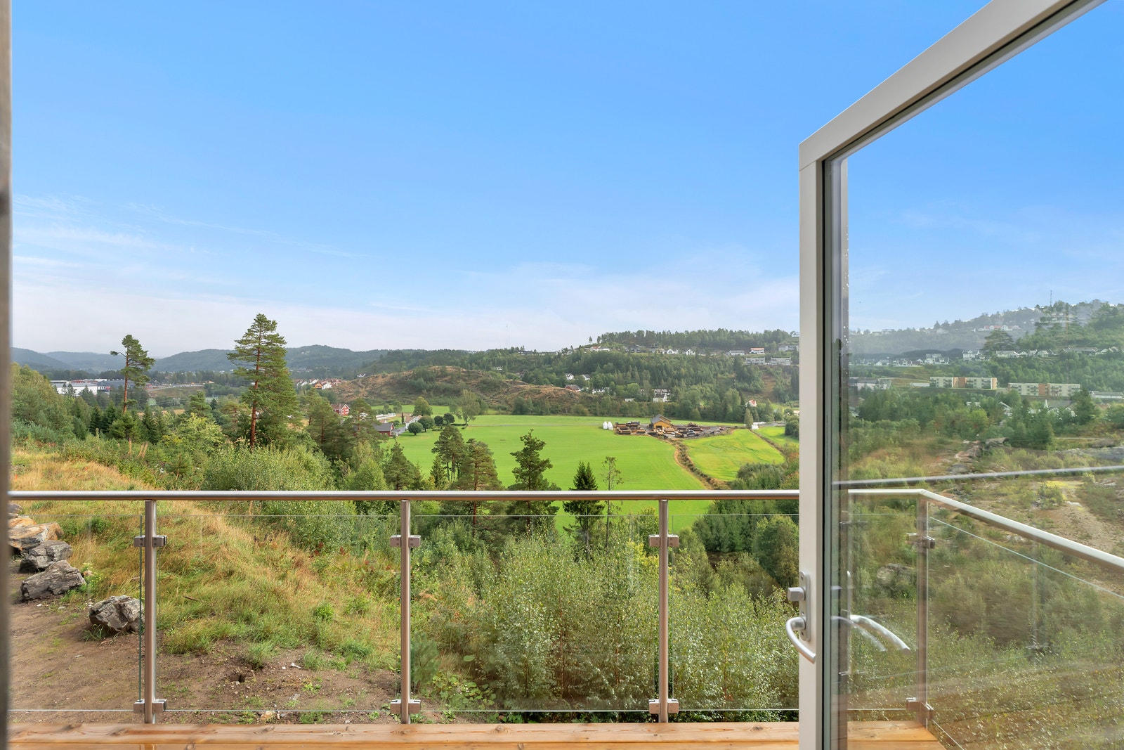 Utsiktsbilde fra leilighet nr 16