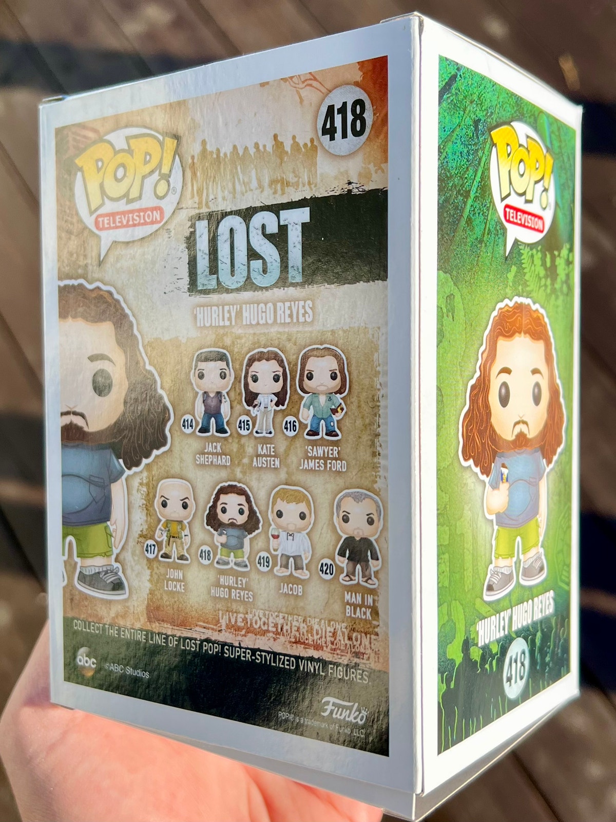 Figurine Funko POP Hurley (Lost : Les Disparus) #418