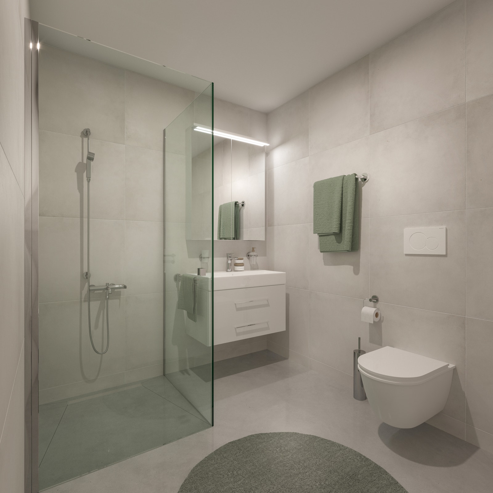 Baderom 6-mannsbolig