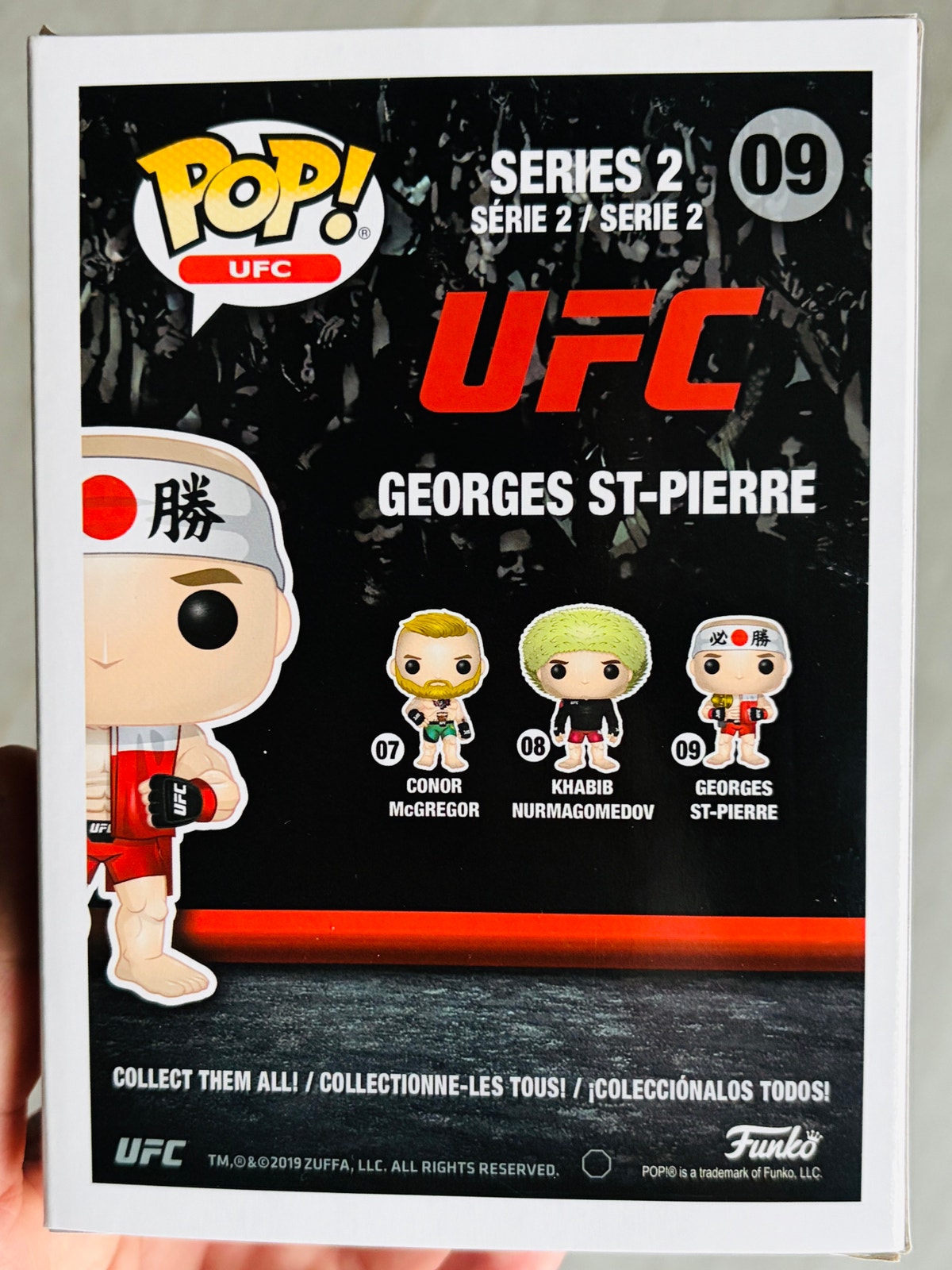 Funko Pop! UFC George St-Pierre #09 - Figurine De Collection Neuve En Boîte