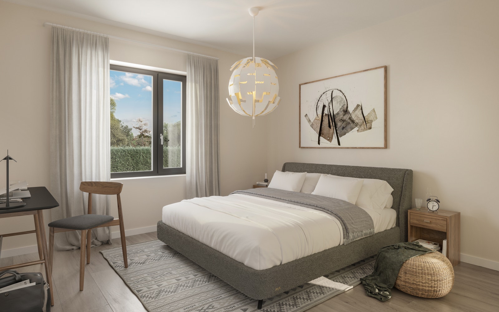 Illustrasjonseksempel soverom