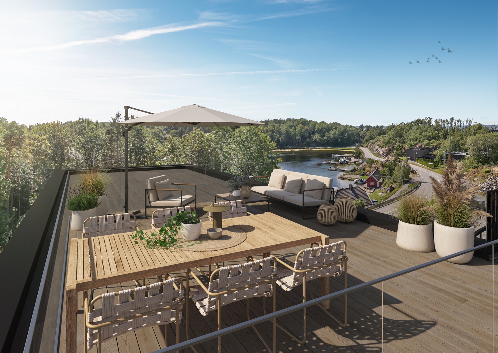 Image #0 Dvergsnes/ Randesund I Romslig moderne enebolig I Dobbel garasje I Stor solrik tomt I Mulighet for takterrasse & basseng