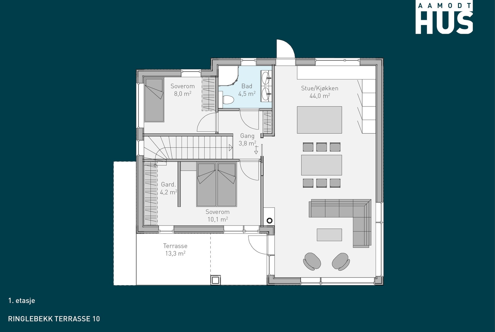 Image #5 Skaugo nær Gimle - Vestvendt enebolig få minutter fra sentrum. Mulighet for utleiedel